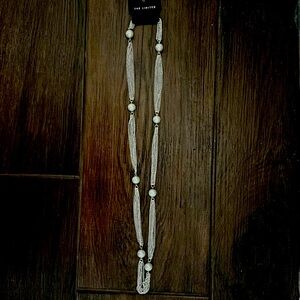 Statement necklace with fake pearls! From the limited. New with tags!